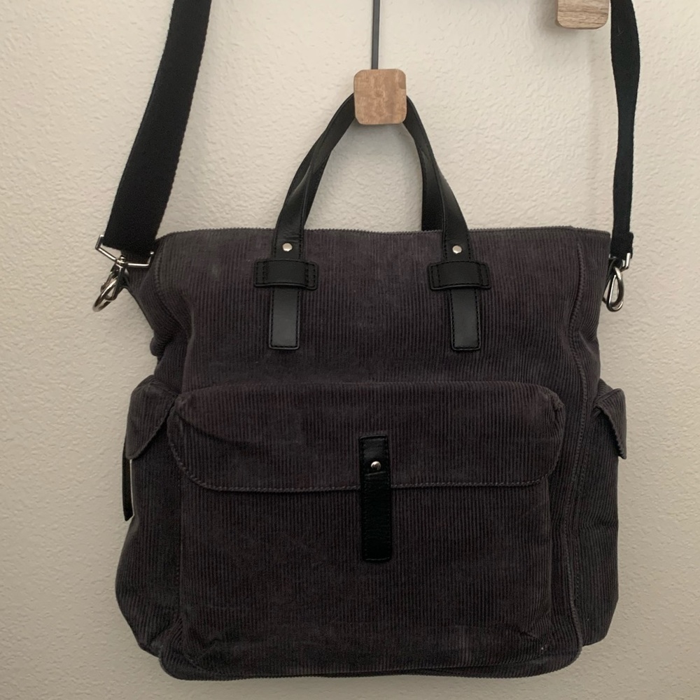 Leonello Borghi corduroy tote - Picture 3 of 5